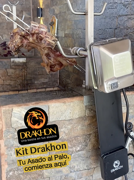 Video asado al palo Kit Drakhon
