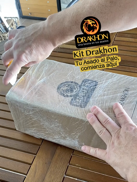 Video asado al palo Kit Drakhon