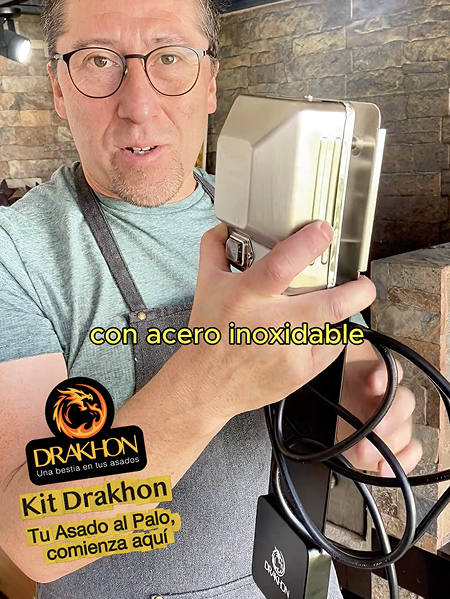 Video asado al palo Kit Drakhon