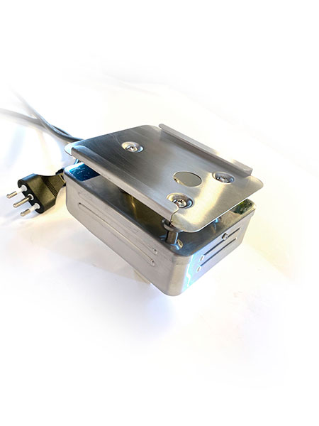 Detalle del motor de acero inoxidable Kit Drakhon